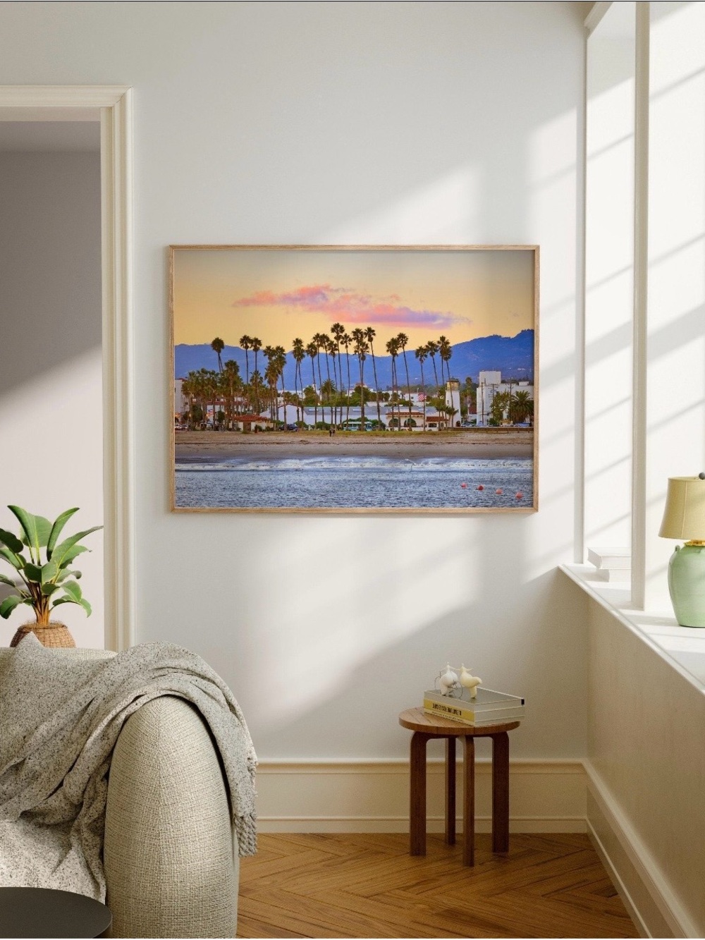 Santa Barbara Beach Photo wall art - Picture 3 of 5